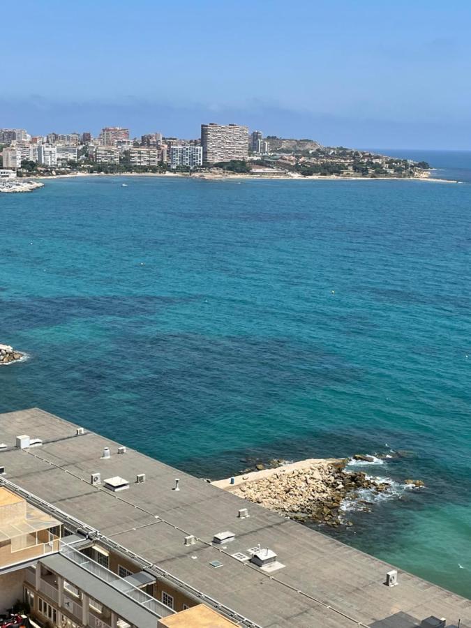 Stunning Sea View, Albufereta, Alicante Eksteriør billede